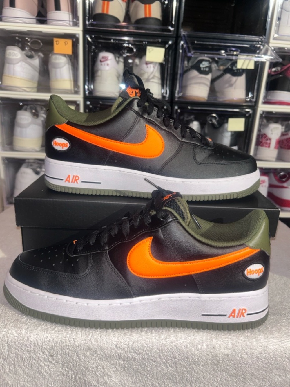 Nike Air Force 1 '07 LV8 'Hoops'
# DH7440-001. Has box no lid.